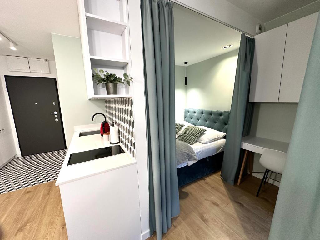 Posteľ alebo postele v izbe v ubytovaní Prince4You Apartments