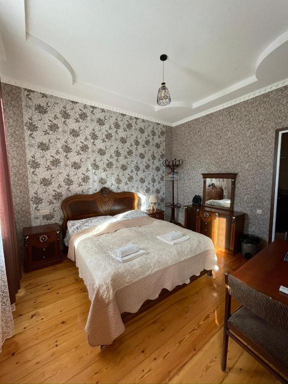 Postel nebo postele na pokoji v ubytování Elco