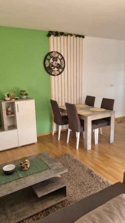 Kuchyň nebo kuchyňský kout v ubytování Finans1