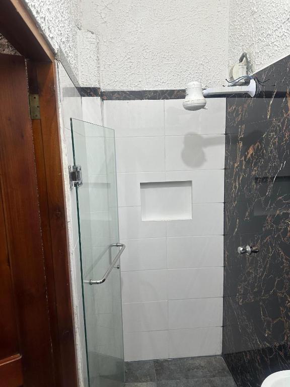 Koupelna v ubytování Casa Palmamar