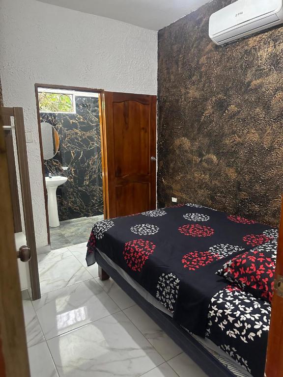 Postel nebo postele na pokoji v ubytování Casa Palmamar