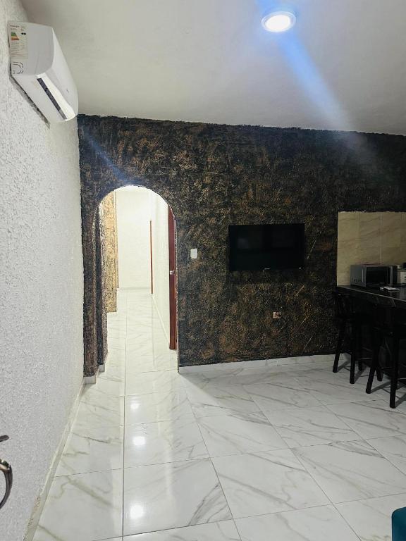 TV a/nebo společenská místnost v ubytování Casa Palmamar