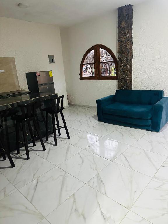 Posezení v ubytování Casa Palmamar