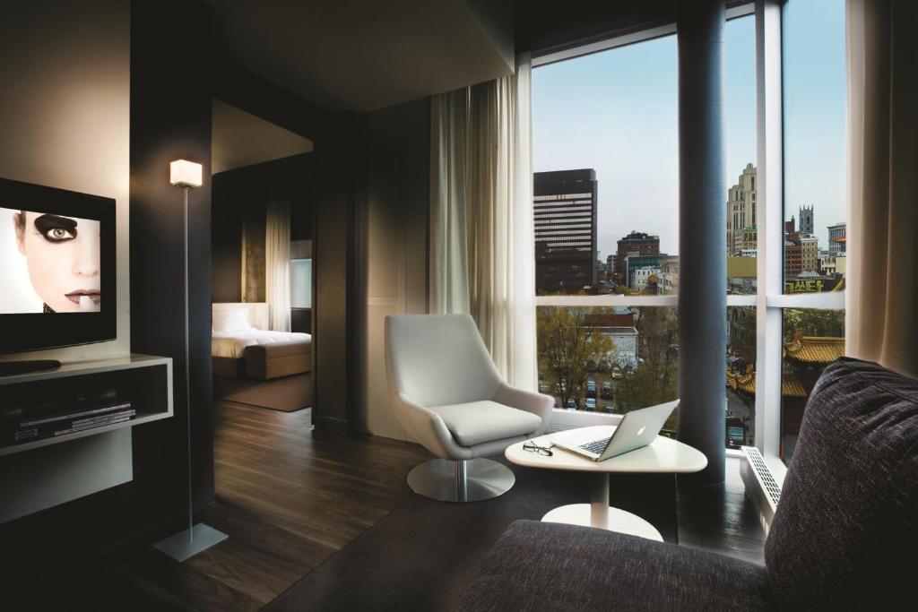 Hotel Zero 1 Montreal - 一居室全景套房