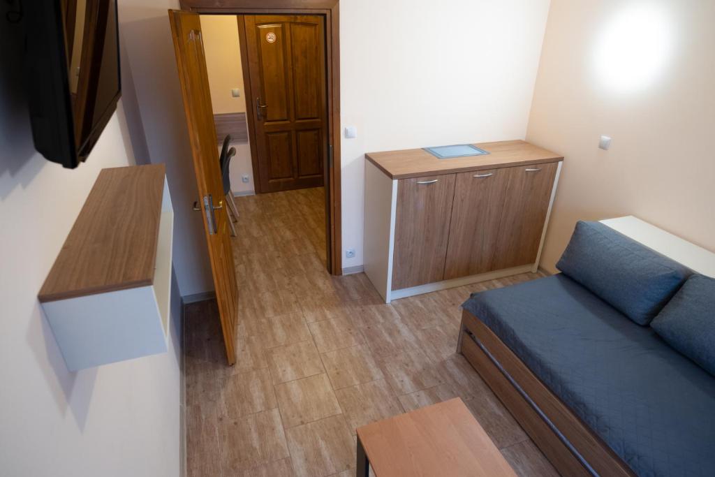 Posezení v ubytování Apartamenty Sadowy