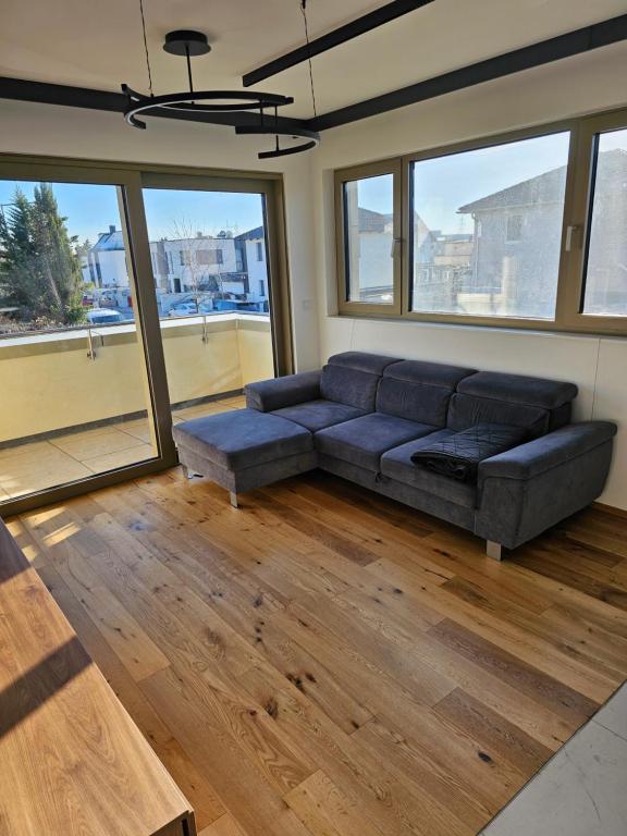 Posezení v ubytování 3 Zimmer Wohnung