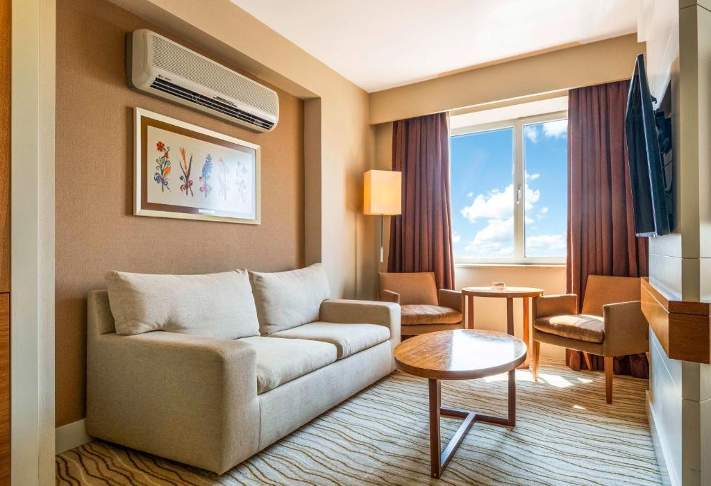 Posezení v ubytování Radisson Hotel President Old Town Istanbul
