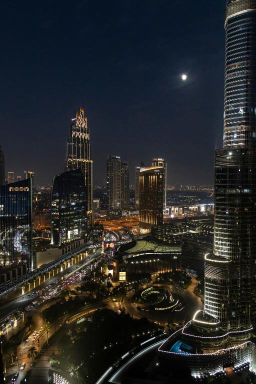Fotografie z fotogalerie ubytování Deluxe 2BR with Full Burj Khalifa and Fountain View v Dubaji