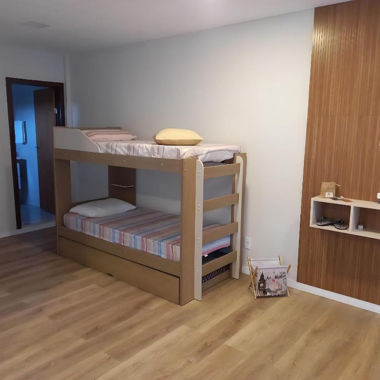 Postel nebo postele na pokoji v ubytování Recanto dos Sonhos