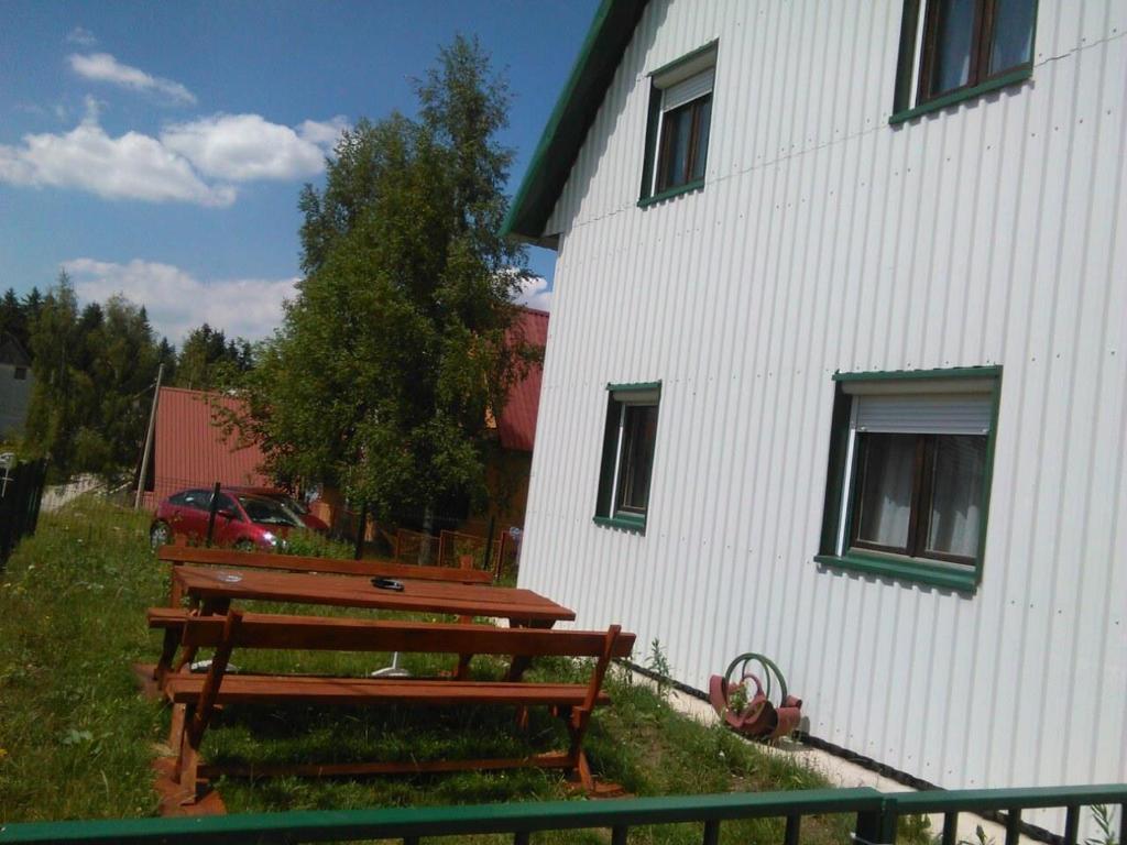 Budova, kde se penzion nachází
