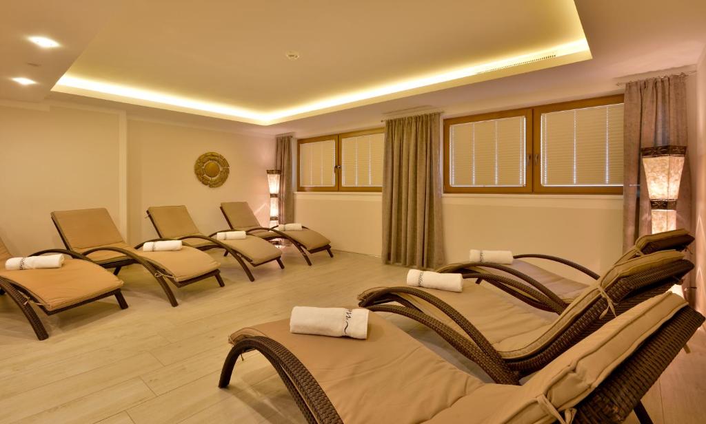 Posezení v ubytování Hotel Garni Jennewein
