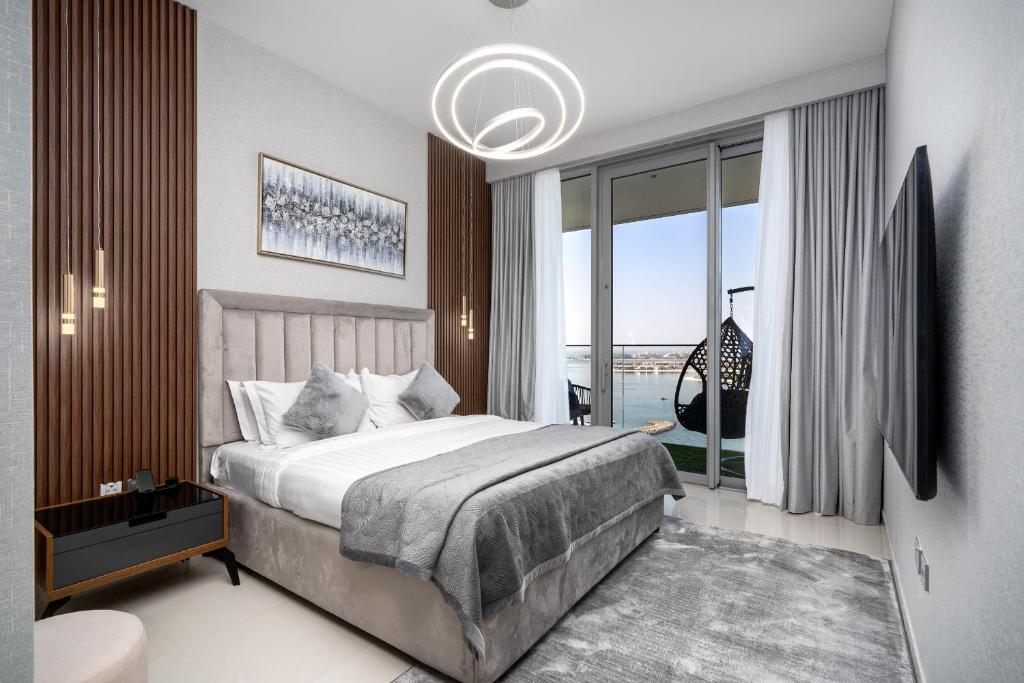 *ساحل خصوصی* بهترین نمای اقیانوس Emaar Beach Front