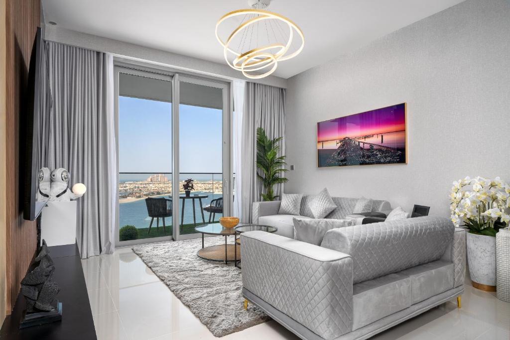 *ساحل خصوصی* بهترین نمای اقیانوس Emaar Beach Front