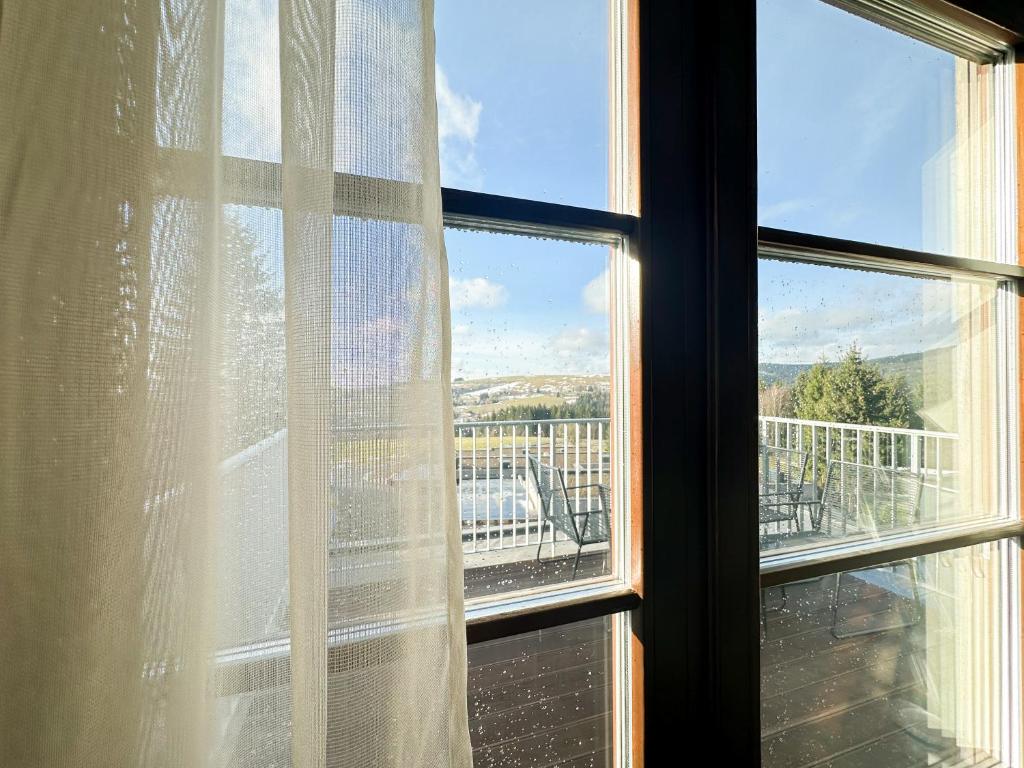 Balkón nebo terasa v ubytování Apartmány nad Anenským potokem - Říčky