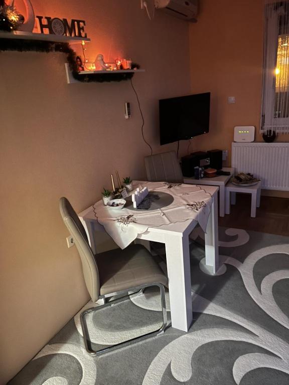 TV a/nebo společenská místnost v ubytování Apartman B&S Apatin