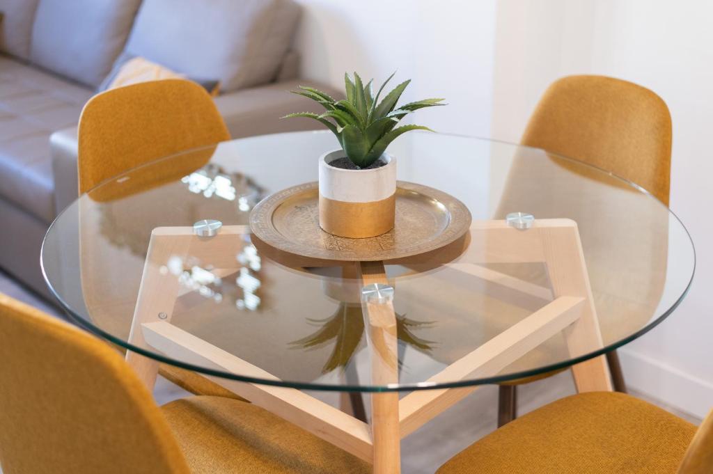 Posedenie v ubytovaní Apartamento Triana Habitame inmobiliaria