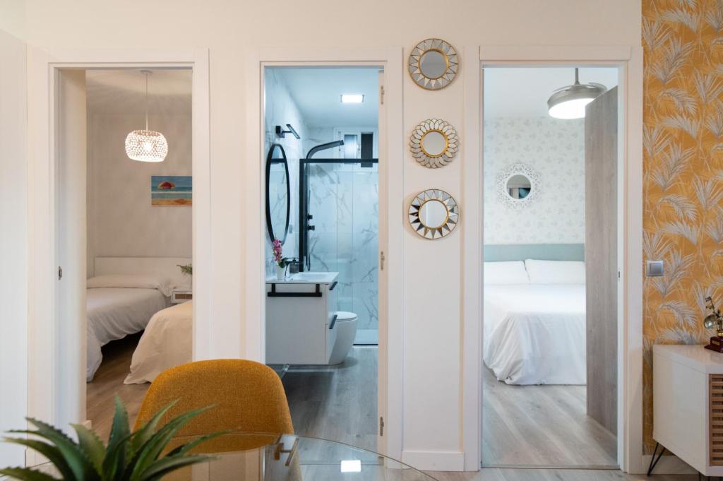Kúpeľňa v ubytovaní Apartamento Triana Habitame inmobiliaria