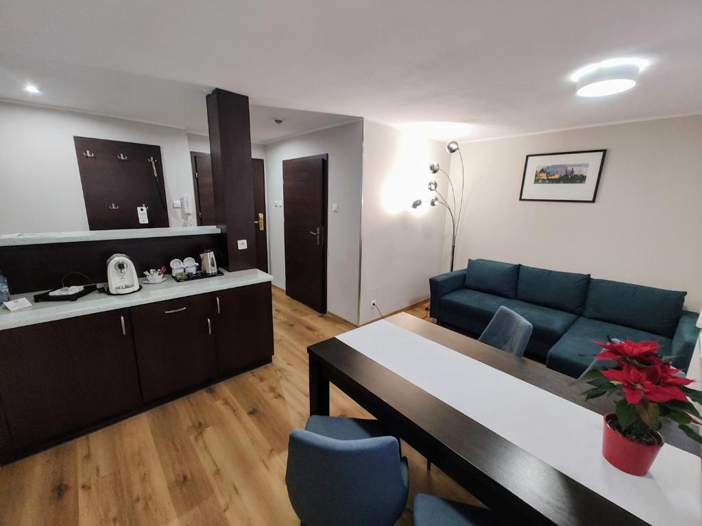 Posezení v ubytování Boutique Hotel's III Piłsudskiego