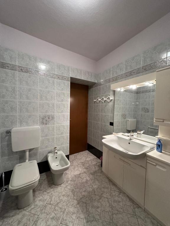 Koupelna v ubytování B&B Orchidea Bianca