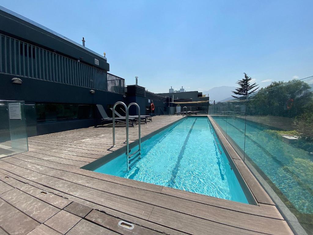 Piscina di Hermoso Dpto en Comuna Las Condes o nelle vicinanze