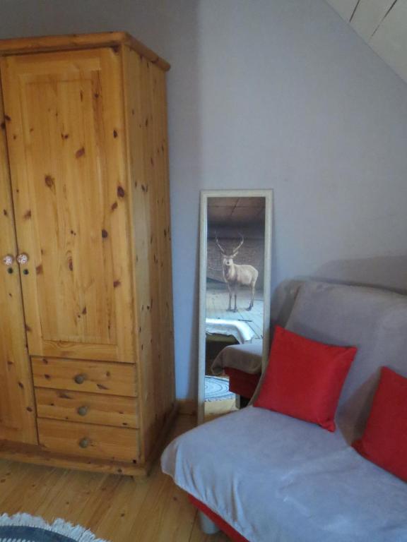 Postel nebo postele na pokoji v ubytování Heidi´s Gästezimmer