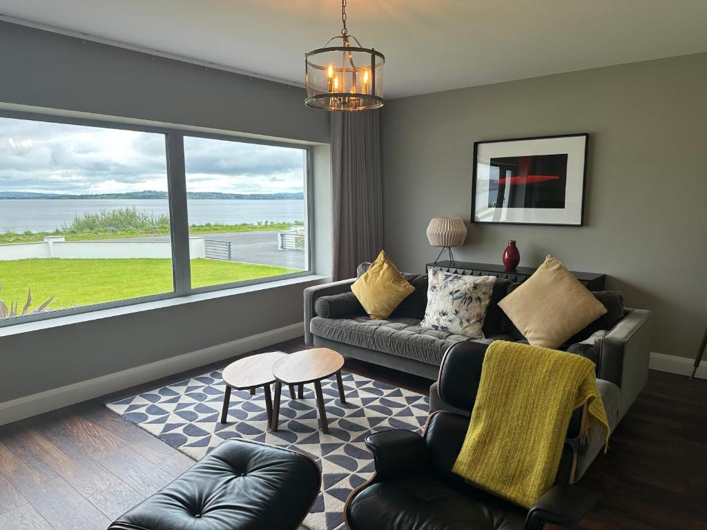 Posezení v ubytování Sea Vista - Rathmullan