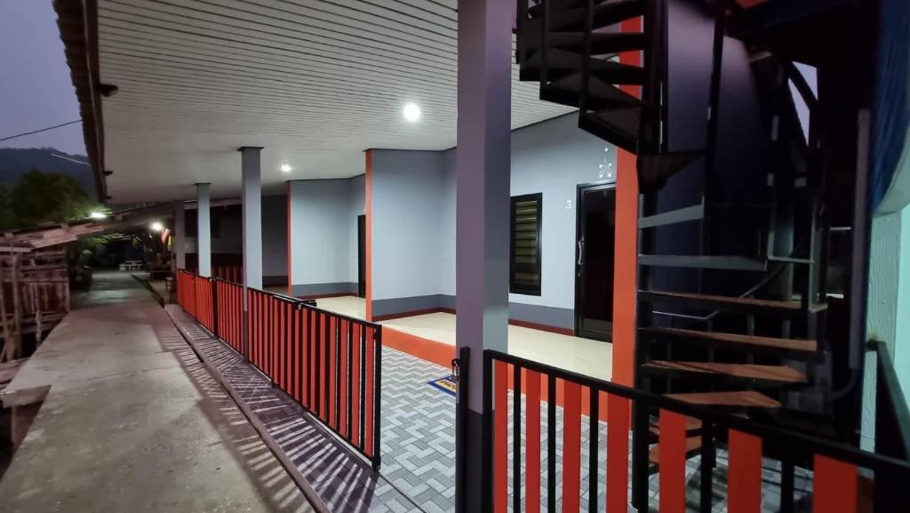 Balkón nebo terasa v ubytování Limlay House Trat
