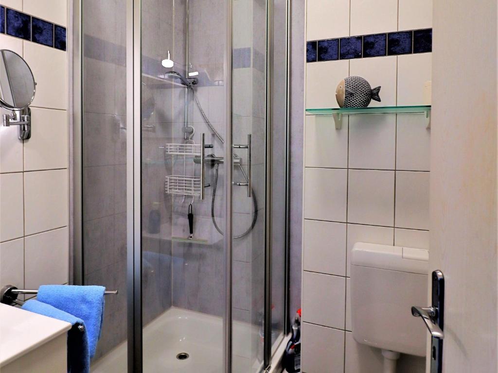 Koupelna v ubytování Villa Azur