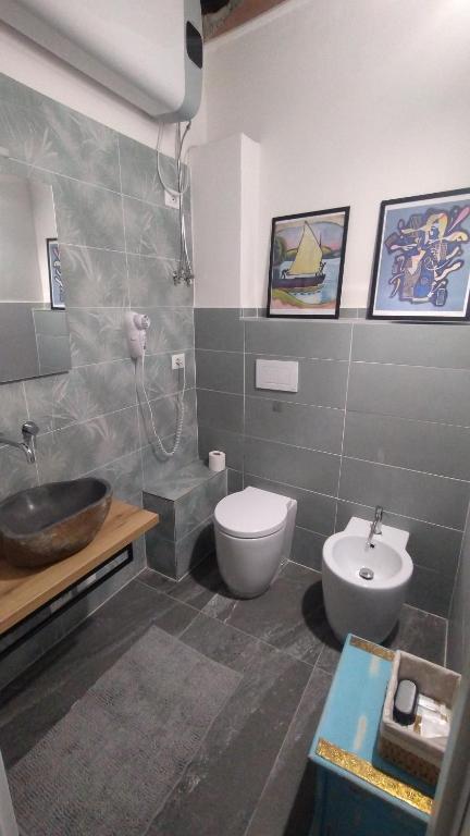Koupelna v ubytování Plebiscito Suite Apartment