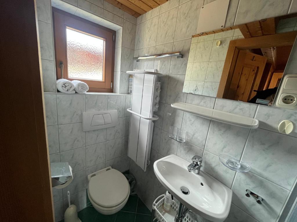 Kúpeľňa v ubytovaní Mühle in Görtschach