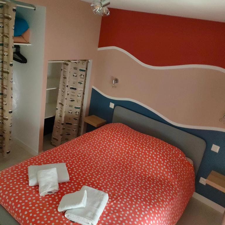 Postel nebo postele na pokoji v ubytování MIMALELY - House & terrace