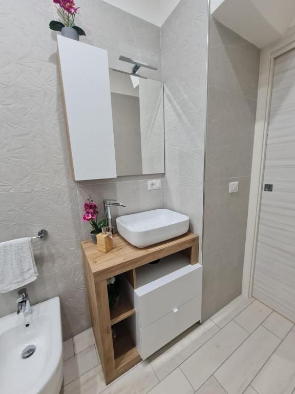 Koupelna v ubytování Gesuiti Home di Agata e Aurora