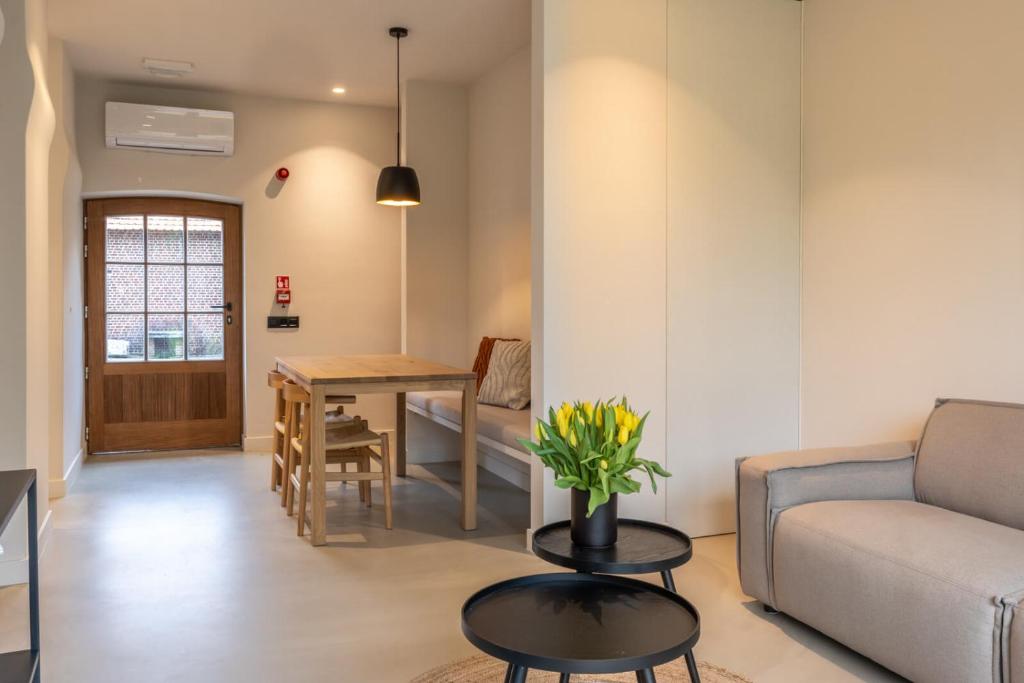 Posezení v ubytování Vakantiewoning Duisbeke Logies