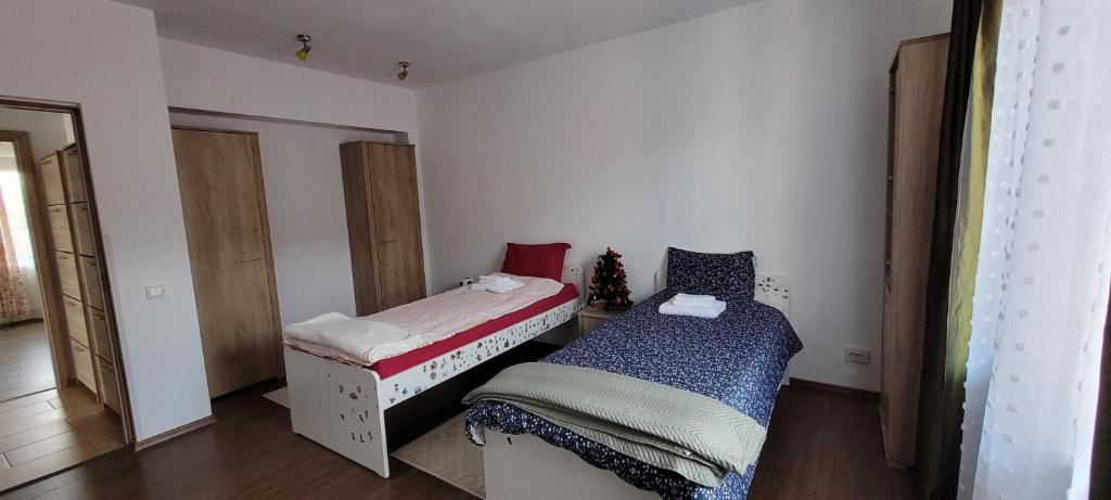 Postel nebo postele na pokoji v ubytování Jardin Maison - Therme- self access