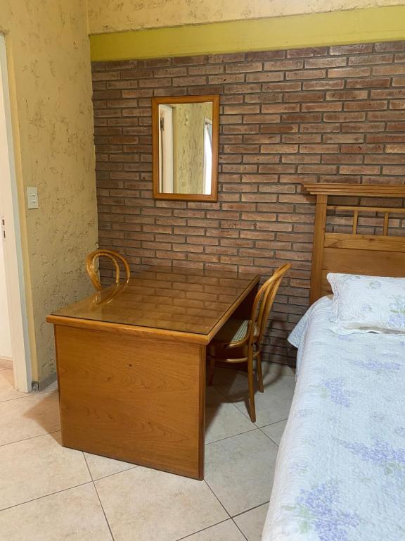 Postel nebo postele na pokoji v ubytování Hansi