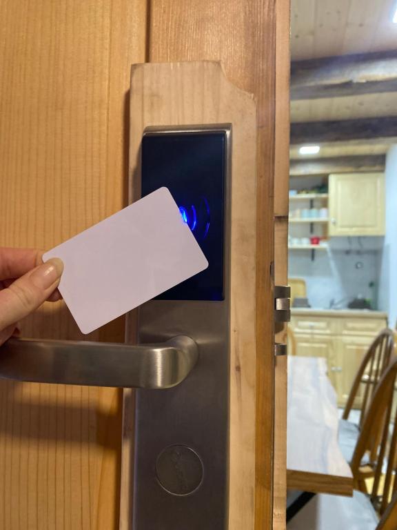 Kuchyň nebo kuchyňský kout v ubytování Brvnara Etno Lux
