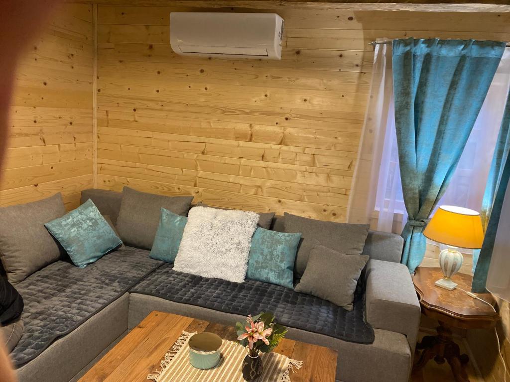 Posezení v ubytování Brvnara Etno Lux