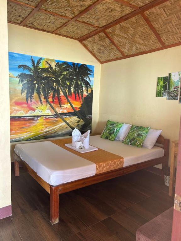 Postel nebo postele na pokoji v ubytování Mecaja Beach House