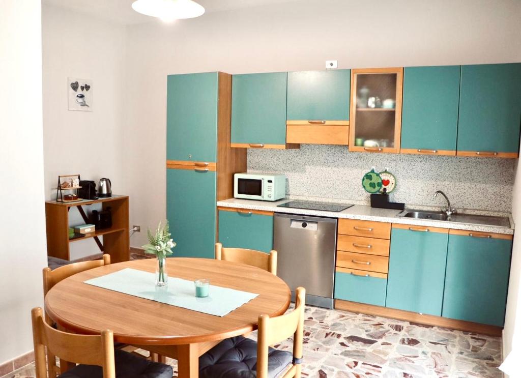 Kuchyň nebo kuchyňský kout v ubytování Gurej Casa Vacanze