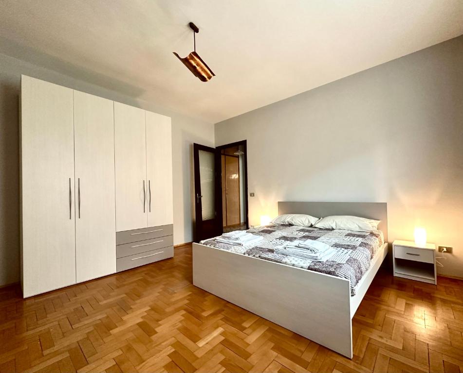 Postel nebo postele na pokoji v ubytování Gurej Casa Vacanze