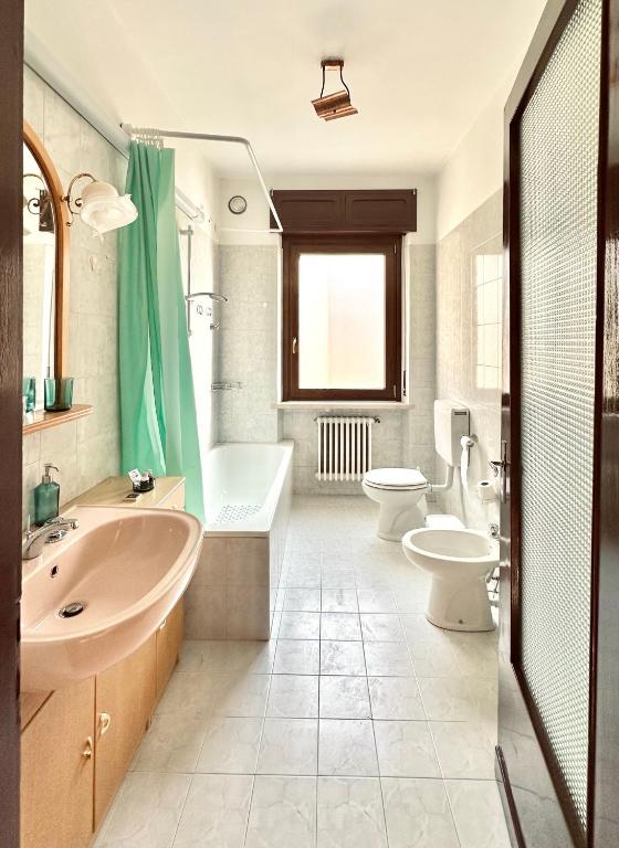 Koupelna v ubytování Gurej Casa Vacanze