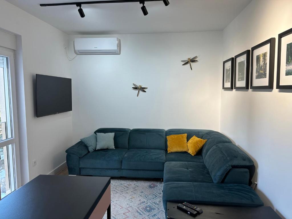 Posezení v ubytování Apartman Mountain pine