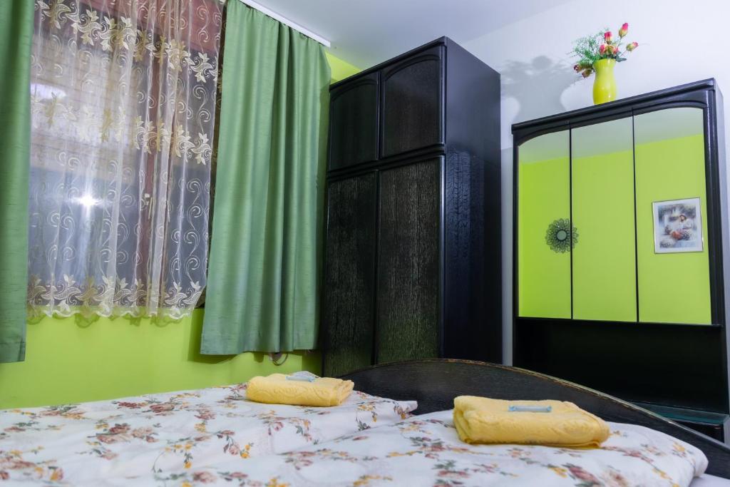 Postel nebo postele na pokoji v ubytování Apartment Bojke