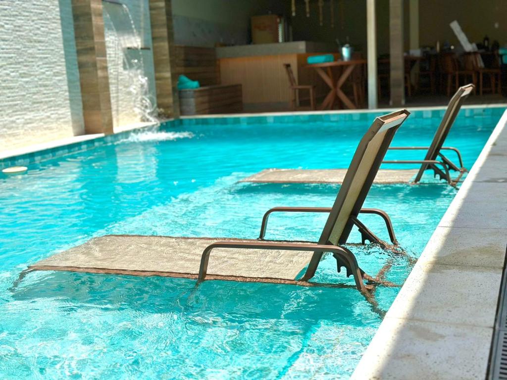A piscina localizada em Humaita Pousada ou nos arredores