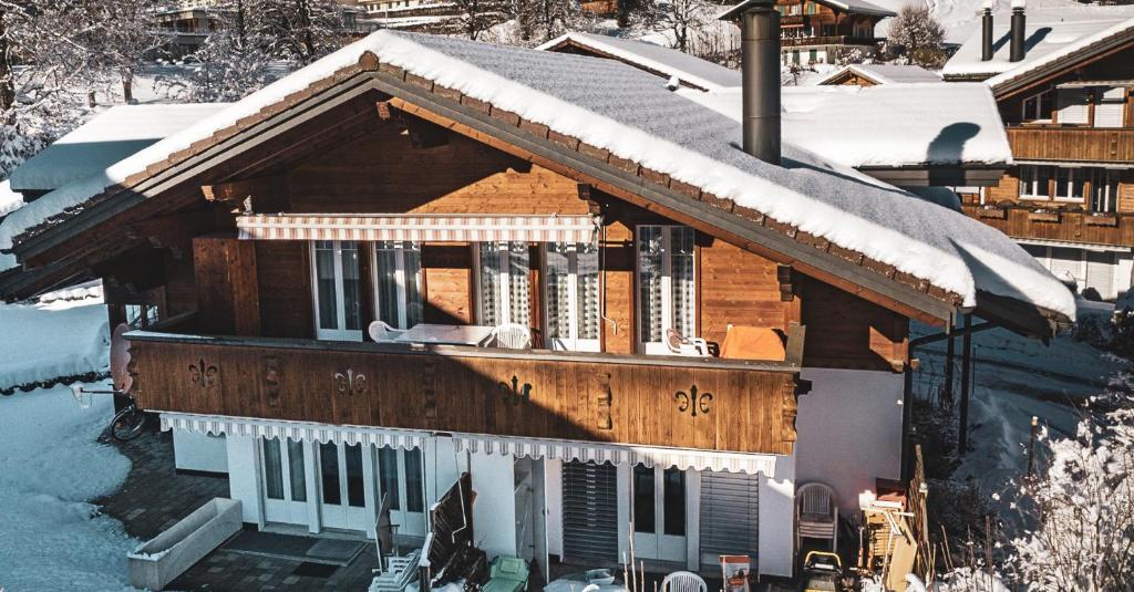 Chalet Wassermandli v zimě