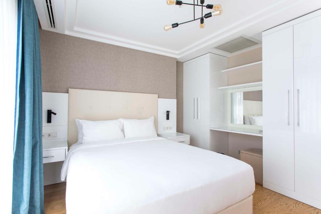 Radisson Residences Avrupa TEM Istanbulにあるベッド