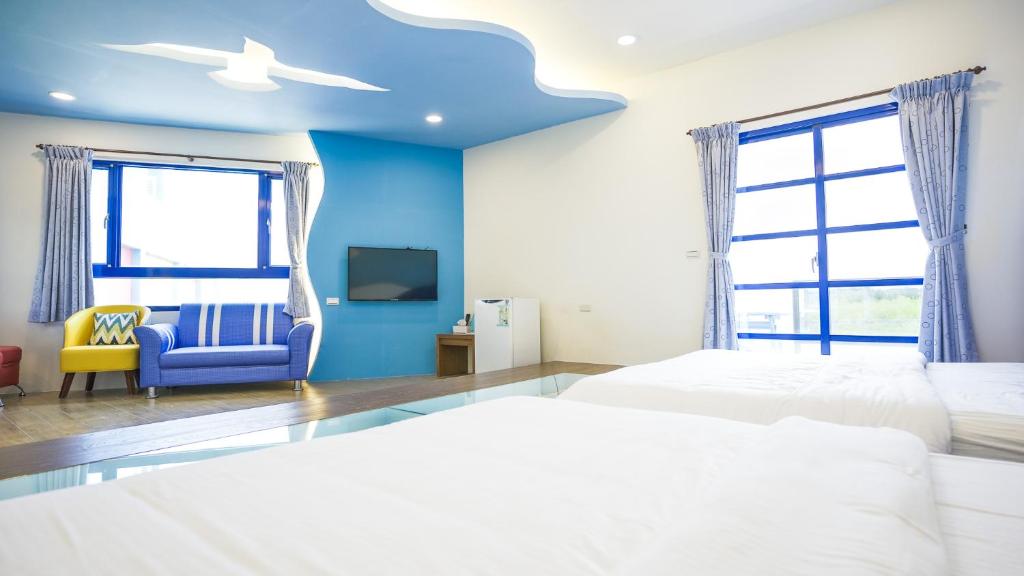 Postel nebo postele na pokoji v ubytování Easy Stay B&B