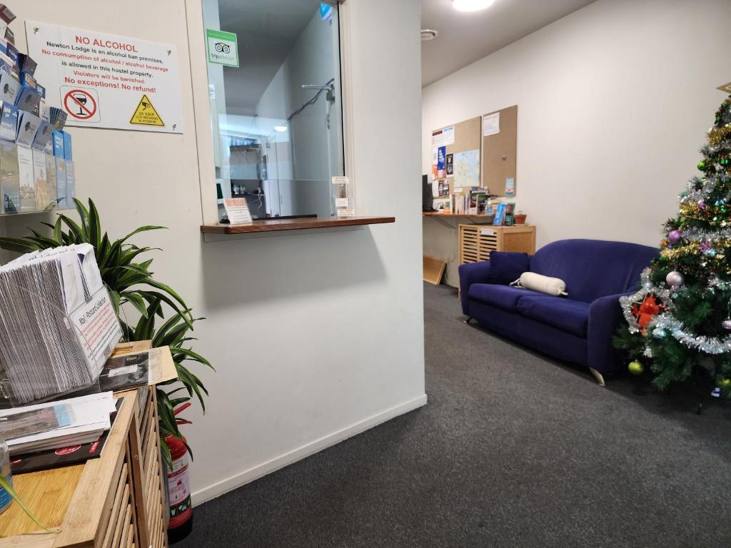 Area soggiorno di Newton Lodge Auckland