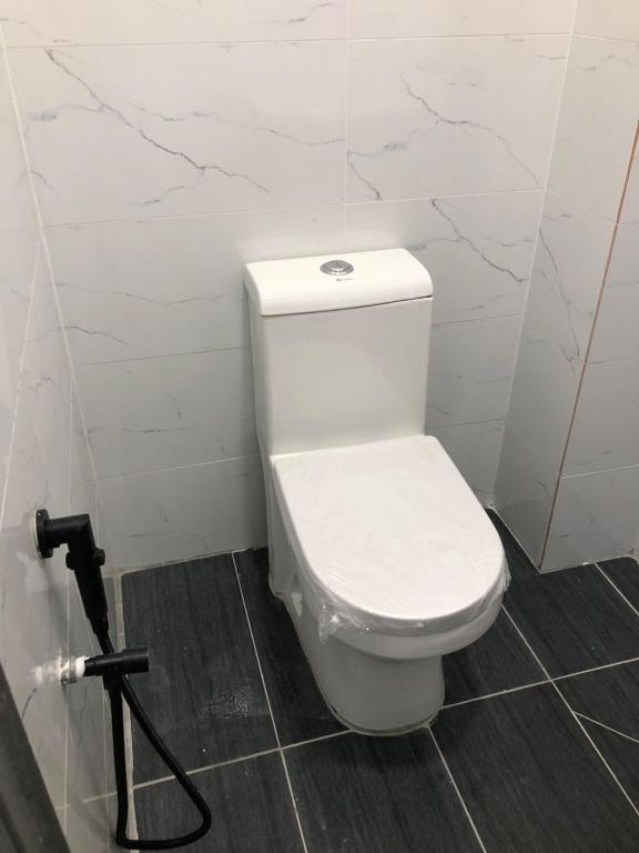 Koupelna v ubytování SKYN SMART HOME