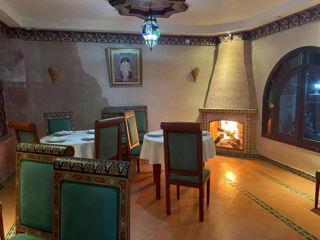 Posezení v ubytování Maison d'Hôtes Akchour